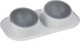 Миниатюра изображения товара Набор мисок для животных Homepet Frost Touch Maxi / 89783 (2шт, смоки)