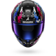 Миниатюра изображения товара Мотошлем Shark Helmets Skwal I3 Hellcat / HE0828E-KUB-S (S, черный/фиолетовый/белый)