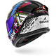 Миниатюра изображения товара Мотошлем Shark Helmets Skwal I3 Hellcat / HE0828E-KUB-S (S, черный/фиолетовый/белый)