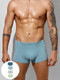 Миниатюра изображения товара Комплект мужских трусов Mark Formelle 411122-4 (р.94-104, жемчужный голубой/св.зеленый/полынь/зелено-голубой)