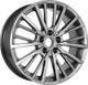 Миниатюра изображения товара Литой диск KDW KD1740 17x7" 5x108мм DIA 60.1мм ET 45мм (Grey Painted)