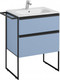 Миниатюра изображения товара Тумба под умывальник Roca Domi 60 / ZRU9307870 (небесный синий матовый)