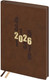 Миниатюра изображения товара Ежедневник Escalada Замша 2026 / 70266 (176л, коричневый)