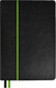 Миниатюра изображения товара Ежедневник Escalada Сариф / 70625 (160л, черный/салатовый)