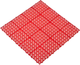Миниатюра изображения товара Газонная решетка Альта-профиль Универсальная 0.333x0.333м (красный)