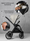 Миниатюра изображения товара Детская универсальная коляска Amarobaby Motus V2 / AB23-10MOTUSV2/00 (белый)