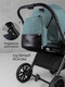 Миниатюра изображения товара Детская универсальная коляска Amarobaby Motus V2 / AB23-10MOTUSV2/18 (бирюзовый)