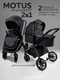 Миниатюра изображения товара Детская универсальная коляска Amarobaby Motus V2 / AB23-10MOTUSV2/11 (серый)