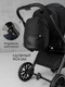 Миниатюра изображения товара Детская универсальная коляска Amarobaby Motus V2 / AB23-10MOTUSV2/09 (черный)