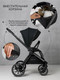 Миниатюра изображения товара Детская универсальная коляска Amarobaby Motus V2 / AB23-10MOTUSV2/09 (черный)