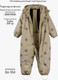 Миниатюра изображения товара Комбинезон прогулочный детский Amarobaby Adventure / AB-OD25-6202AD/03-92 (р.92-98, бежевый)