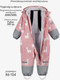 Миниатюра изображения товара Комбинезон прогулочный детский Amarobaby Adventure / AB-OD25-6202AD/06-92 (р.92-98, розовый/лама)
