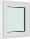 Миниатюра изображения товара Окно ПВХ Rehau Futuruss Одностворчатое откидное правое 2 стекла (700x500x60)