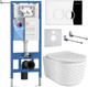 Миниатюра изображения товара Унитаз подвесной с инсталляцией Roxen StounFix Dual Fresh 979009