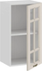 Миниатюра изображения товара Шкаф навесной для кухни ТриЯ Лина 1ВВ4С с одной дверью (белый/крем)
