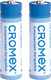 Миниатюра изображения товара Комплект батареек Cromex Alkaline. АA LR6 15A / 457132 (4шт)