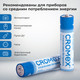 Миниатюра изображения товара Комплект батареек Cromex Alkaline. ААA LR03 24А / 457129 (2шт)
