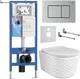 Миниатюра изображения товара Инсталляция с унитазом подвесным Roxen StounFix Dual Fresh 979023