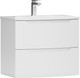 Миниатюра изображения товара Тумба под умывальник Belux Ганновер НП 70-02 (1, белый глянец)