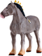 Миниатюра изображения товара Фигурка коллекционная Konik Лошадь Шайр серая в яблоках AMF1135