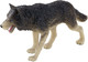 Миниатюра изображения товара Фигурка коллекционная Konik Лесной волк AMW2154