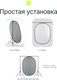 Миниатюра изображения товара Фон тканевый RayLab RF-12 (1.5x2м, белый/серый)