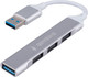 Миниатюра изображения товара USB-хаб Gembird UHB-C206 (серебристый)
