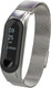 Миниатюра изображения товара Ремешок для умных часов Bingo Magnetic для Xiaomi Mi Band 3 (серебристый)