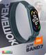 Ремешок для умных часов Bingo Magnetic для Xiaomi Mi Band 7 (серый) — фото 4