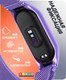 Ремешок для умных часов Bingo Magnetic для Xiaomi Mi Band 7 (сиреневый) — фото 5