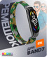 Ремешок для умных часов Bingo Magnetic для Xiaomi Mi Band 7 (хаки/темно-зеленый) — фото 4