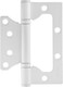 Миниатюра изображения товара Комплект петель дверных Нора-М 800-4 FHP-STD 100x75x2.5 накладная (белый, без колп.)