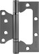 Миниатюра изображения товара Комплект петель дверных Нора-М 800-4 FHP-STD 100x75x2.5 накладная (графит, без колп.)