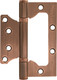 Миниатюра изображения товара Комплект петель дверных Нора-М 800-4 FHP-STD 100x75x2.5 накладная (старая медь, без колп.)