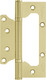 Миниатюра изображения товара Комплект петель дверных Нора-М 800-5 FHP-STD PB 125x75x2.5 накладная (золотистый, без колп.)