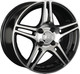 Миниатюра изображения товара Литой диск LS wheels LS 770 16x7" 4x100мм DIA 60.1мм ET 42мм BKF