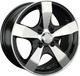 Миниатюра изображения товара Литой диск LS wheels LS 205 16x7" 4x100мм DIA 73.1мм ET 40мм BKF