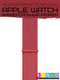Ремешок для умных часов Bingo Nylon для Apple Watch (красный) — фото 6