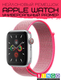 Ремешок для умных часов Bingo Nylon для Apple Watch (малиновый) — фото 4