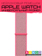 Ремешок для умных часов Bingo Nylon для Apple Watch (малиновый) — фото 6