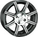 Миниатюра изображения товара Литой диск LS wheels LS 571 16x7" 4x100мм DIA 73.1мм ET 40мм BKF