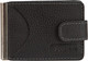 Миниатюра изображения товара Зажим для денег Poshete 604-140M-BLK (черная кожа)