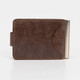 Миниатюра изображения товара Зажим для денег Poshete 604-140NPK-BRW (коричневая кожа)