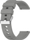 Ремешок для умных часов Bingo Silicone для Amazfit Bip/GTS/GTR 42мм (20мм, серый) — фото 6