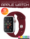 Ремешок для умных часов Bingo Silicone для Apple Watch 42/44/45мм (S, бордовый) — фото 4