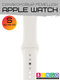 Ремешок для умных часов Bingo Silicone для Apple Watch 42/44/45мм (S, белый) — фото 4