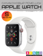 Ремешок для умных часов Bingo Silicone для Apple Watch 42/44/45мм (S, белый) — фото 6