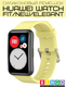 Миниатюра изображения товара Ремешок для умных часов Bingo Silicone для Huawei Watch FIT (желтый)