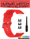 Миниатюра изображения товара Ремешок для умных часов Bingo Silicone для Huawei Watch FIT (красный)