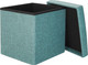 Миниатюра изображения товара Пуф Гелеос 31-ГЛ складной (бирюзовый)
